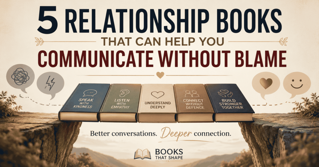 5 Relationship Books That Can Help You Communicate Without Blame