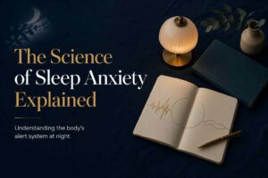 The Science of Sleep Anxiety Explained: Why Trying Harder Can Keep You Awake