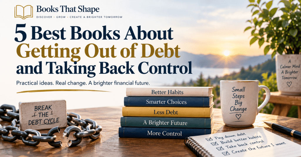 5 Best Books About Getting Out of Debt and Taking Back Control