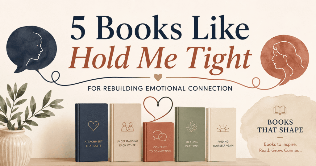 5 Books Like Hold Me Tight for Rebuilding Emotional Connection