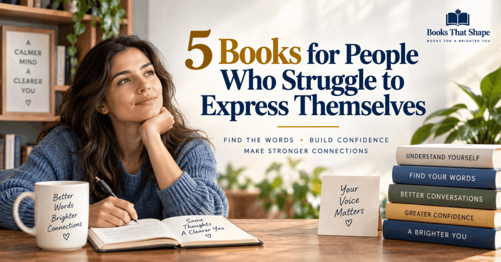 5 Books for People Who Struggle to Express Themselves