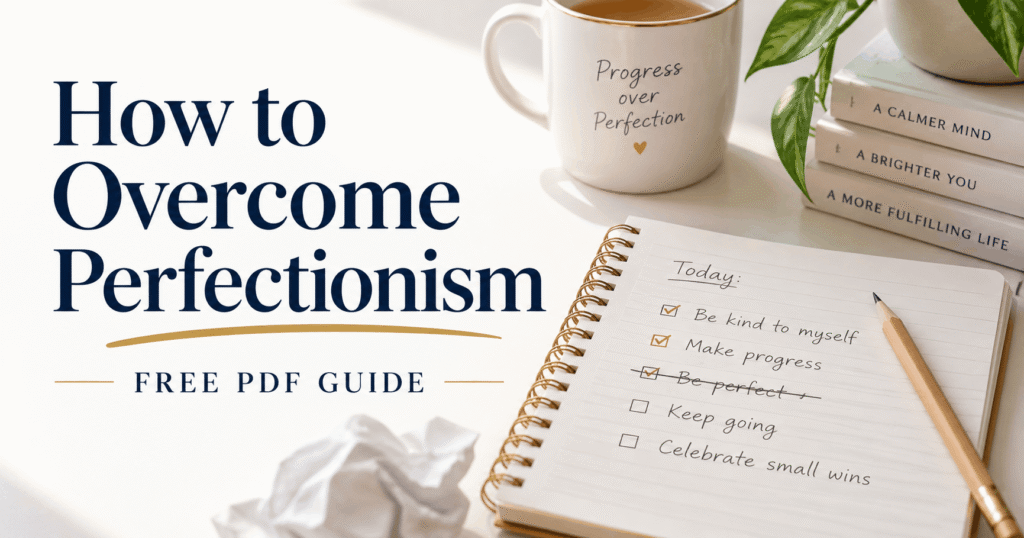 How to Overcome Perfectionism - free PDF