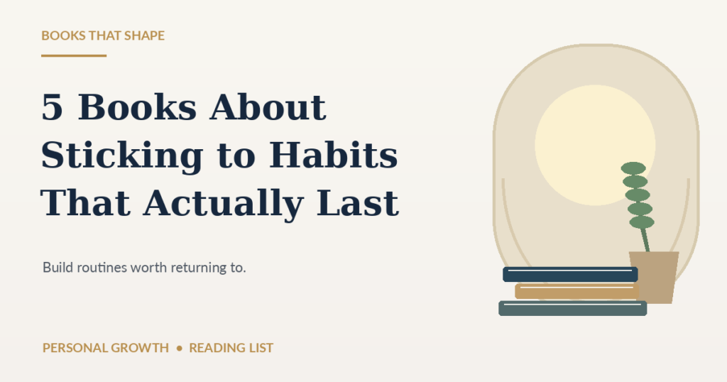 books about sticking to habits